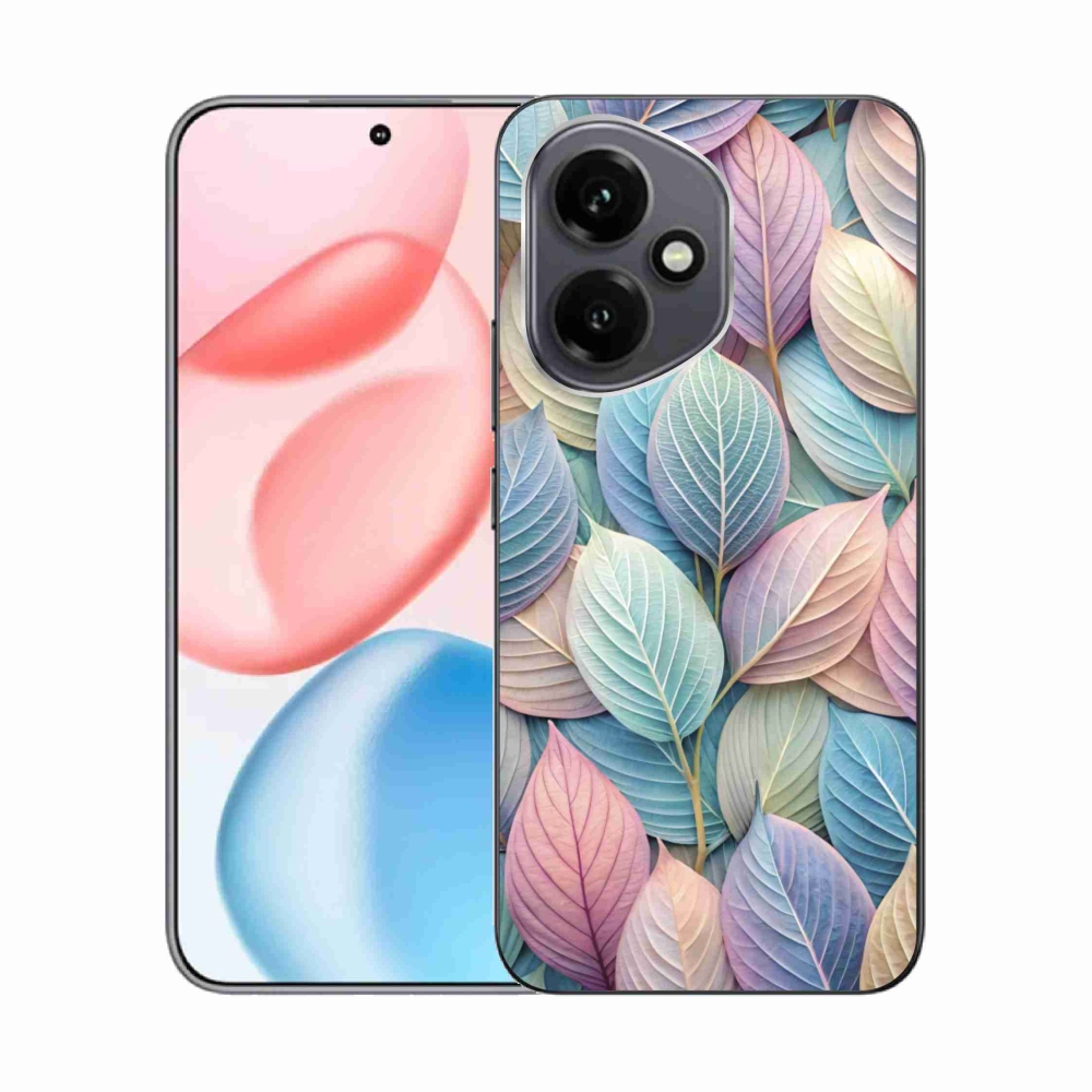 Zselés borító mmCase a Honor 400-hoz - pasztell levelek