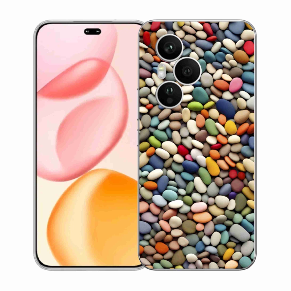 Zselés borítás mmCase a Honor 400 Pro-hoz - színes strasszkövek 2