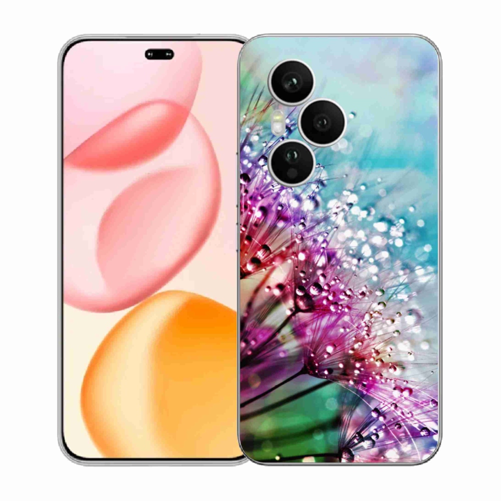 Zselés borítás mmCase a Honor 400 Pro-hoz - színes virágok