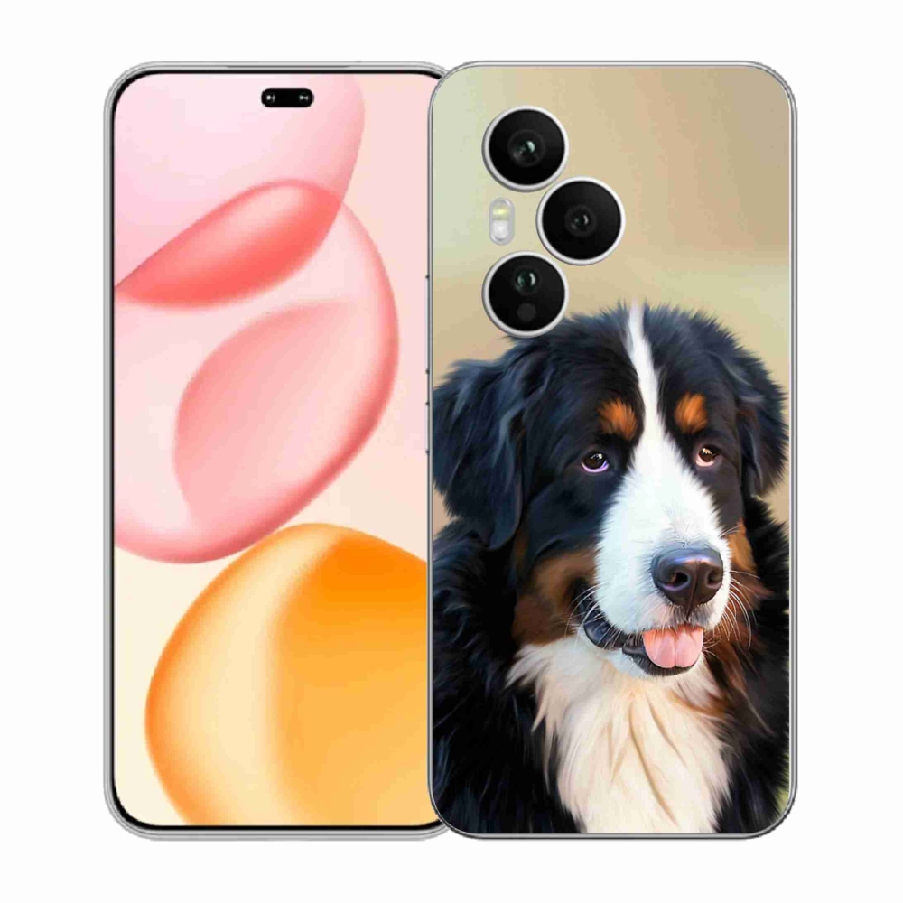 Zselés borítás mmCase a Honor 400 Pro-hoz - Berni hegyi kutya