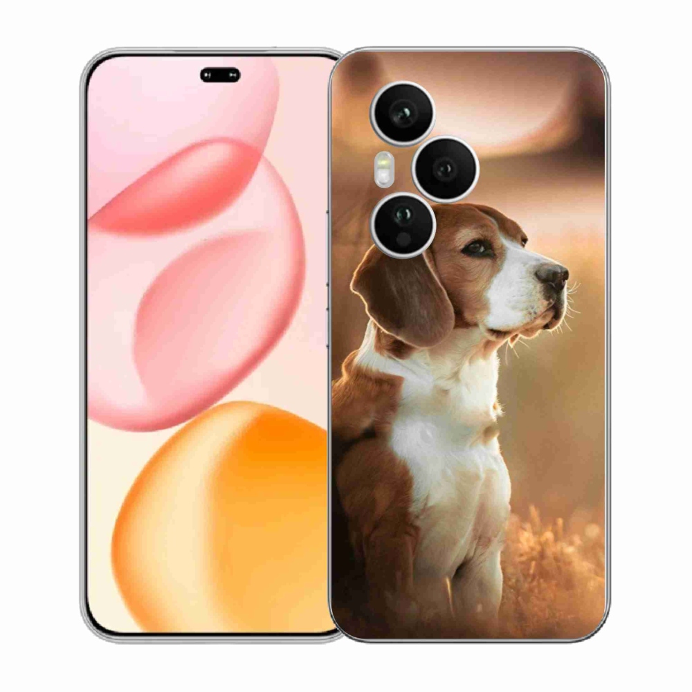 Zselés borítás mmCase a Honor 400 Pro-hoz - bézs színű