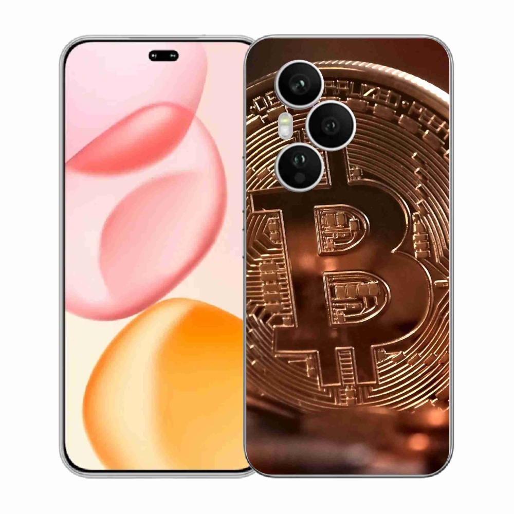 Gél borítás mmCase a Honor 400 Pro számára - bitcoin