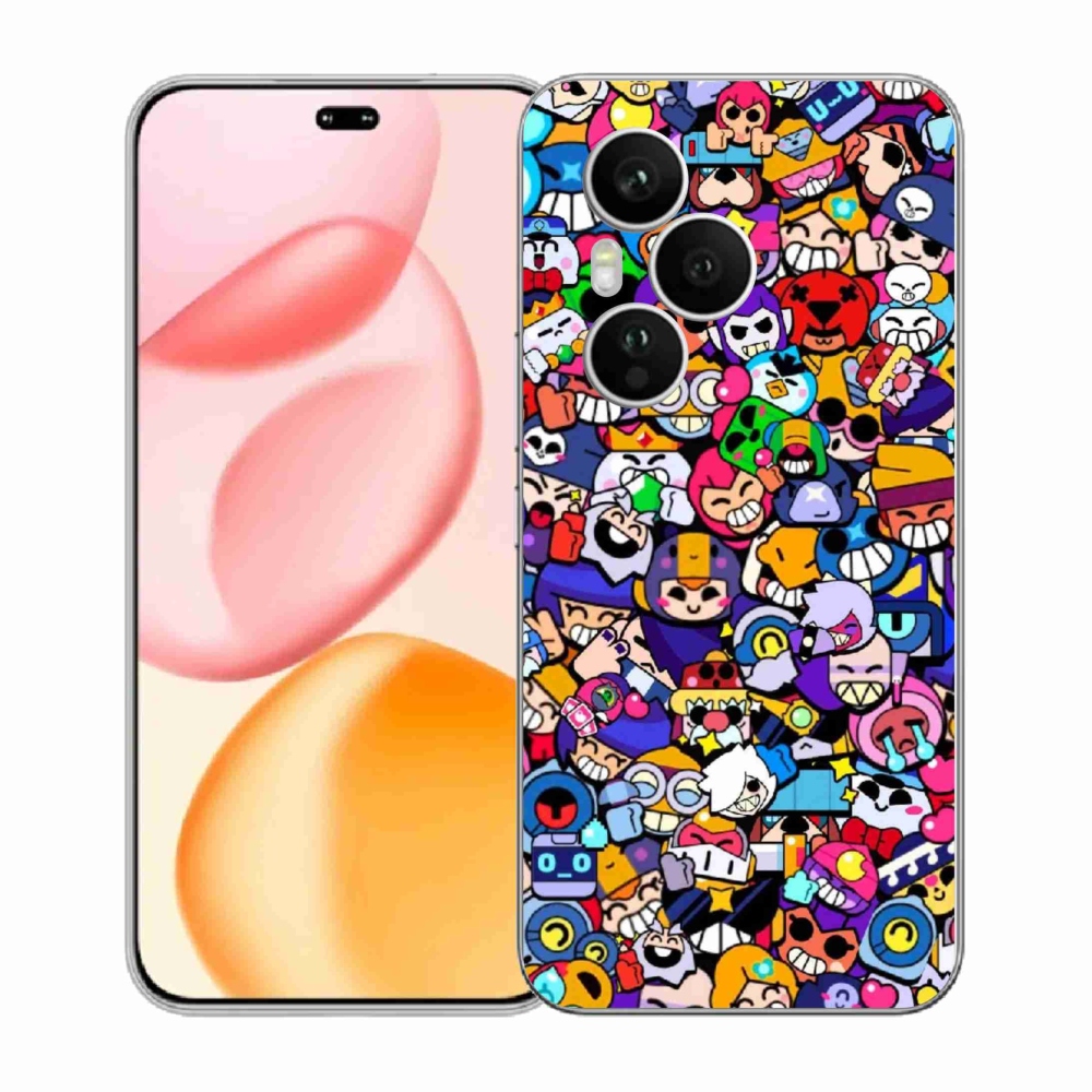 Zselés borítás mmCase a Honor 400 Pro-hoz - brawl stars 2