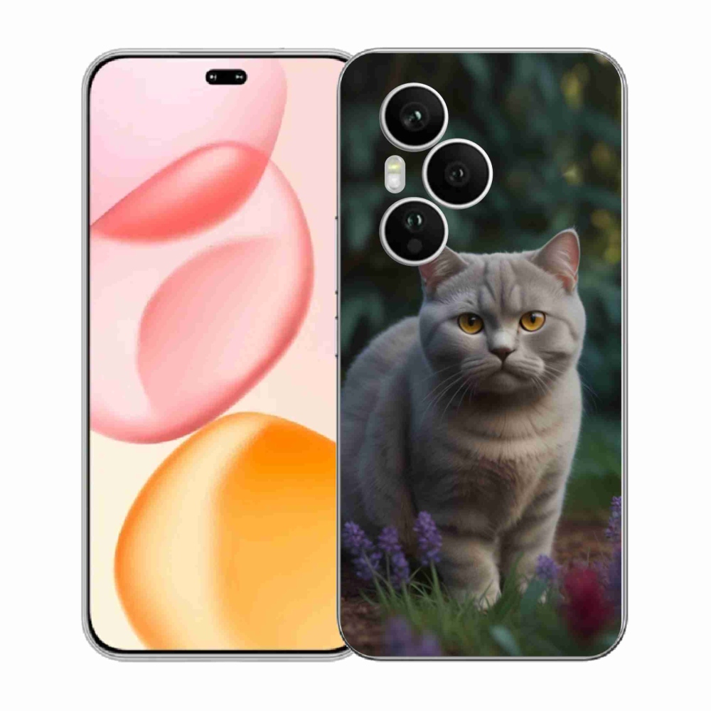 Zselés borítás mmCase a Honor 400 Pro-hoz - Brit macska