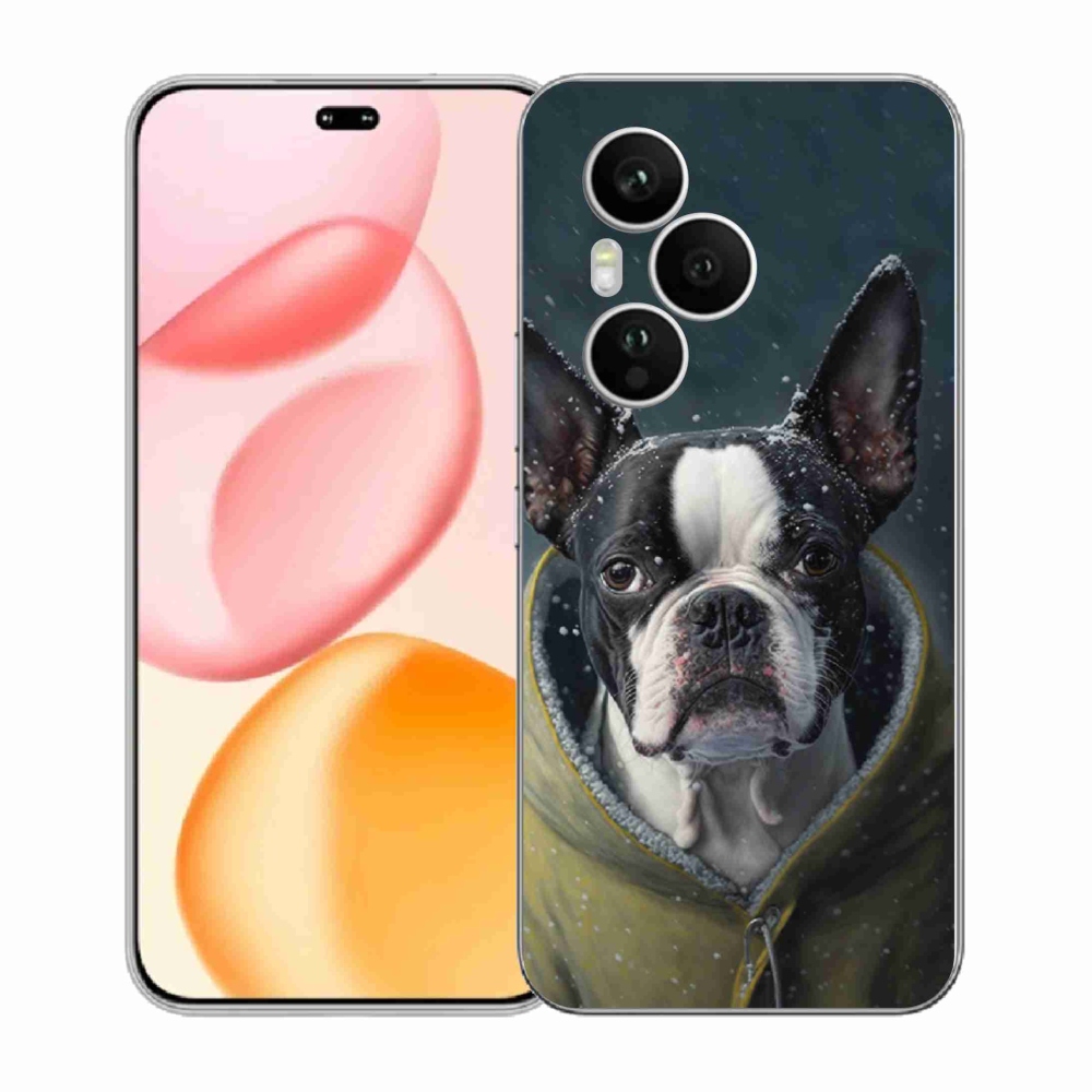 Zselés borítás mmCase a Honor 400 Pro-hoz - bulldog