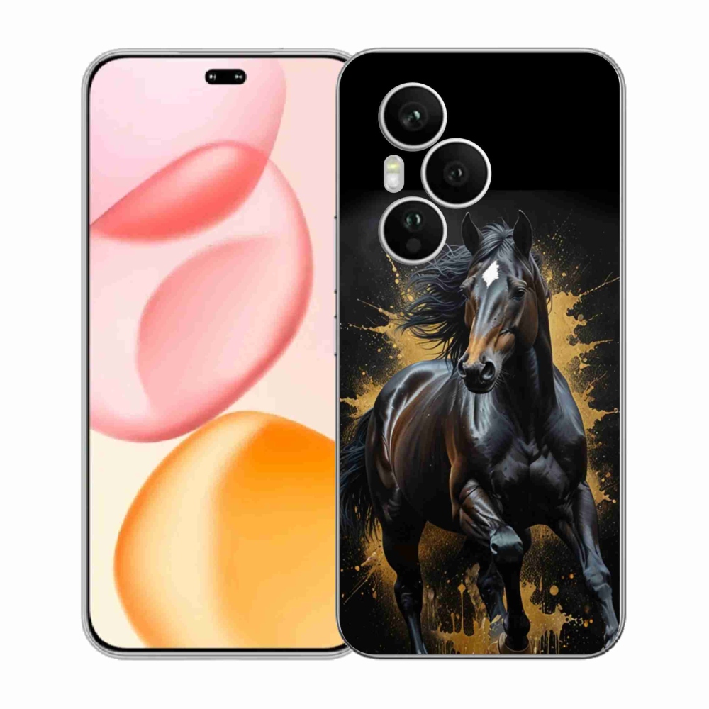 mmCase géltok az Honor 400 Pro-hoz – elegáns fekete csikó