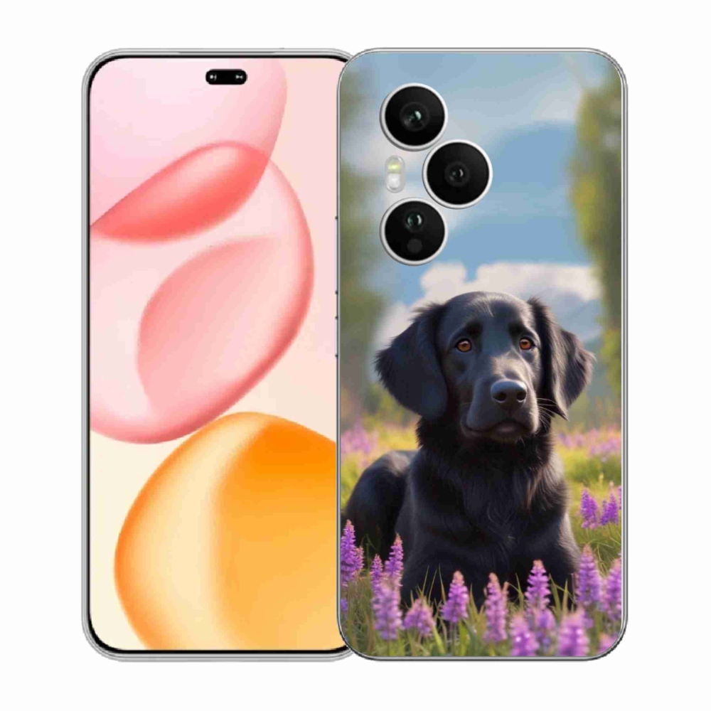 mmCase géltok az Honor 400 Pro-hoz – elegáns fekete retriever