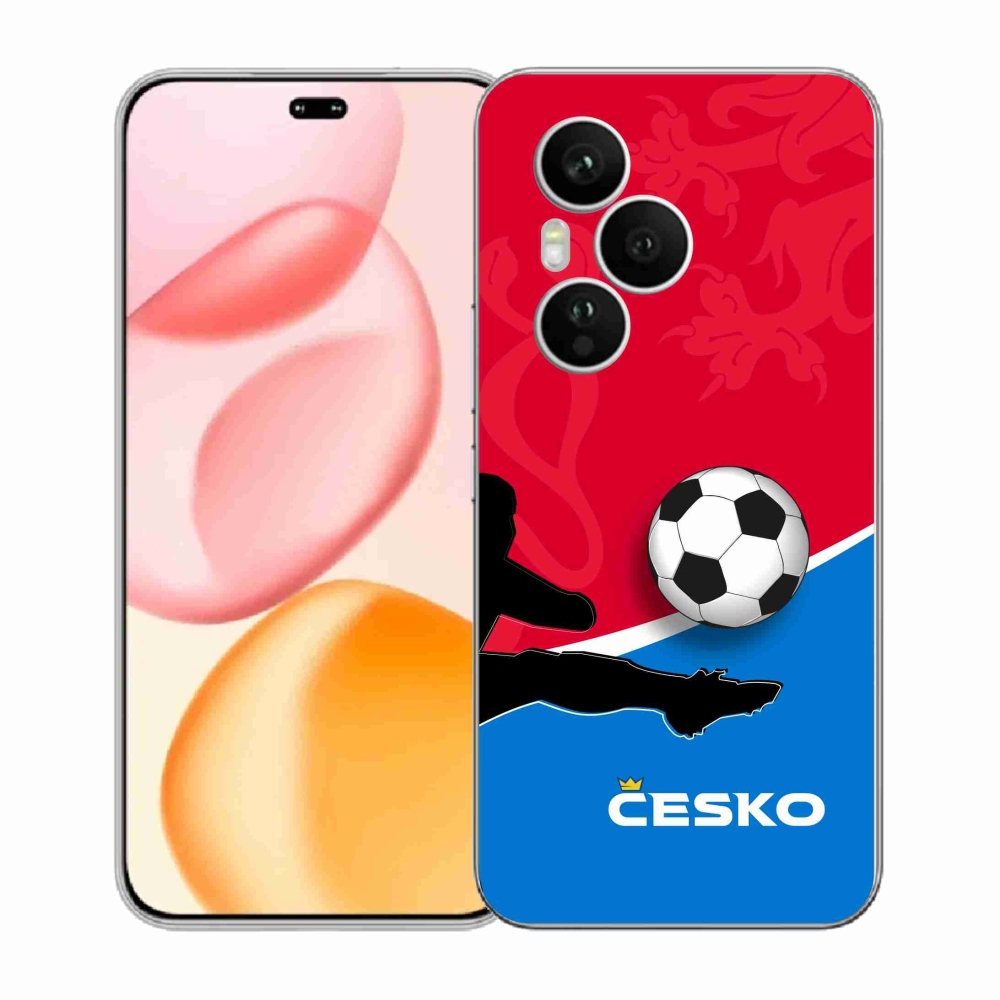 Gél borítás mmCase a Honor 400 Pro-hoz - futball Csehország 2