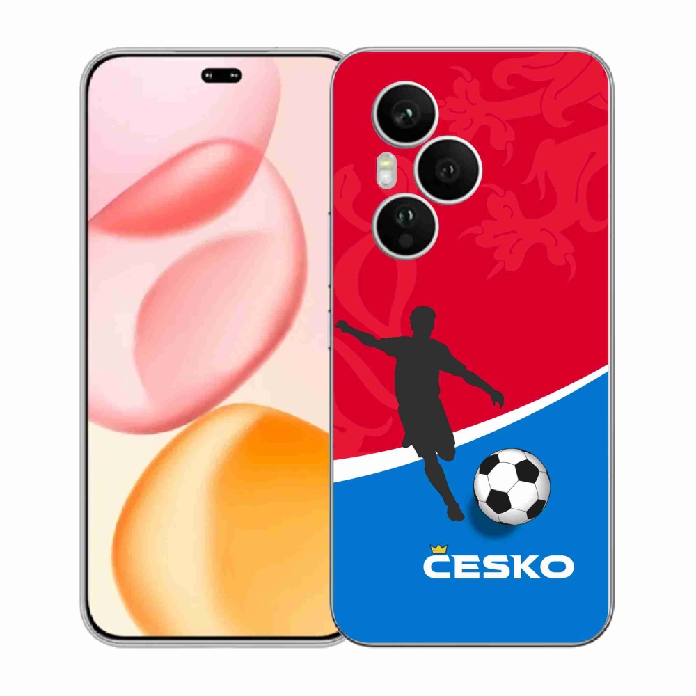 Gél borítás mmCase for Honor 400 Pro - futball Csehország