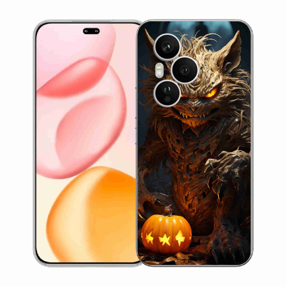 Zselés borítás mmCase a Honor 400 Pro-hoz - Halloween szörnyeteg
