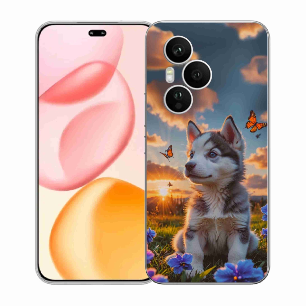 mmCase gél tok az Honor 400 Pro-hoz – husky naplementekor