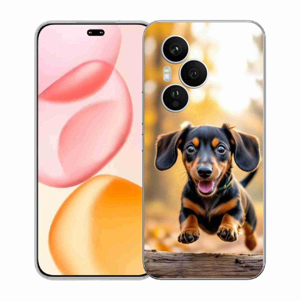 Zselés borítás mmCase a Honor 400 Pro-hoz - tacskó 2