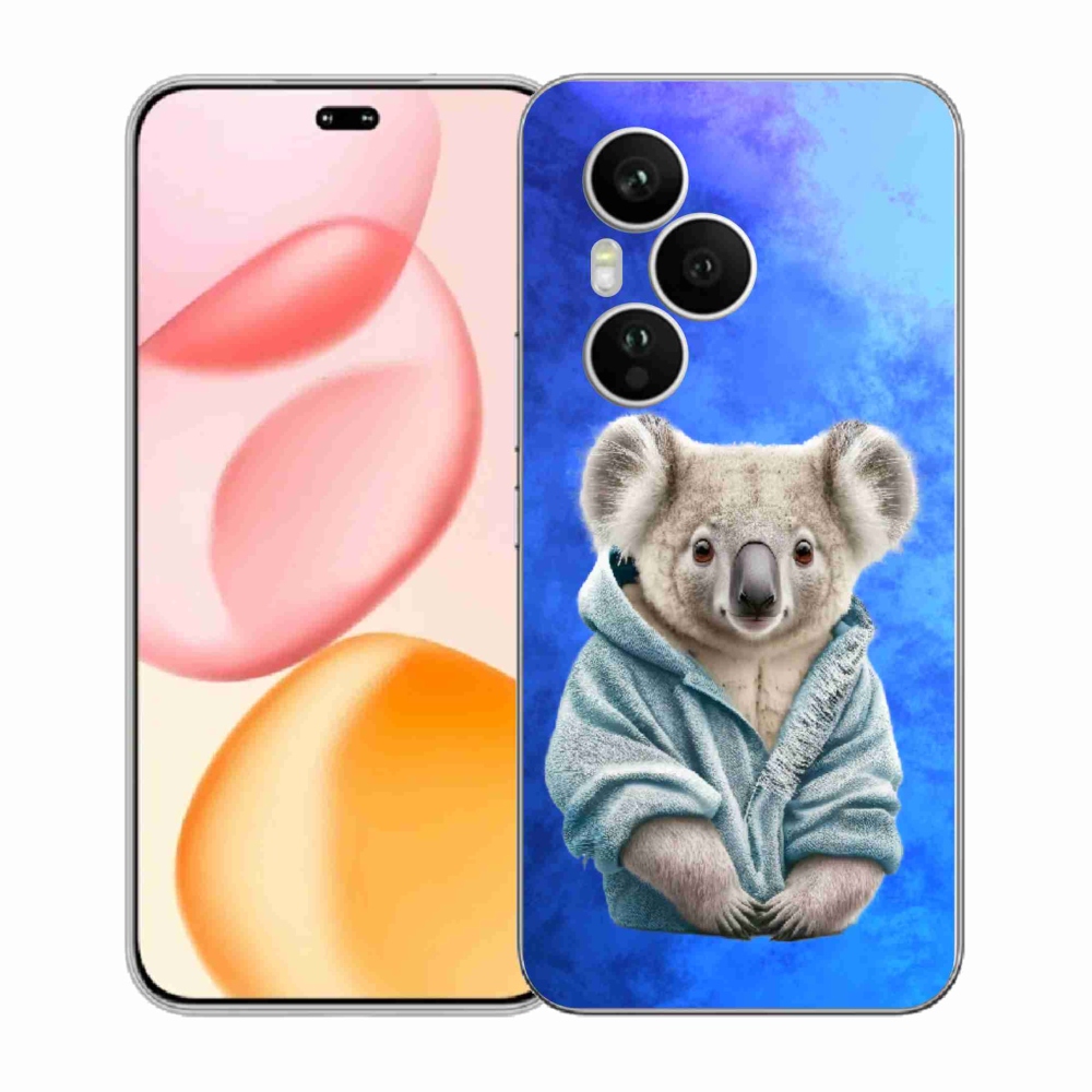 Zselés borítás mmCase a Honor 400 Pro-hoz - koala pulóverben