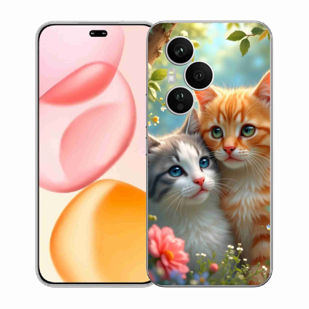 Zselés borítás mmCase a Honor 400 Pro-hoz - cat love 2