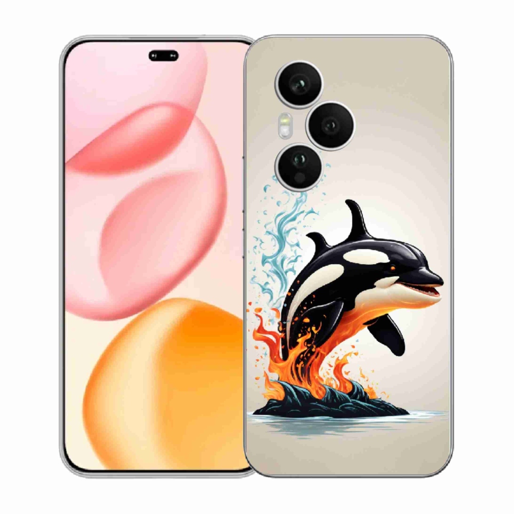 Zselés borítás mmCase a Honor 400 Pro-hoz - írisz