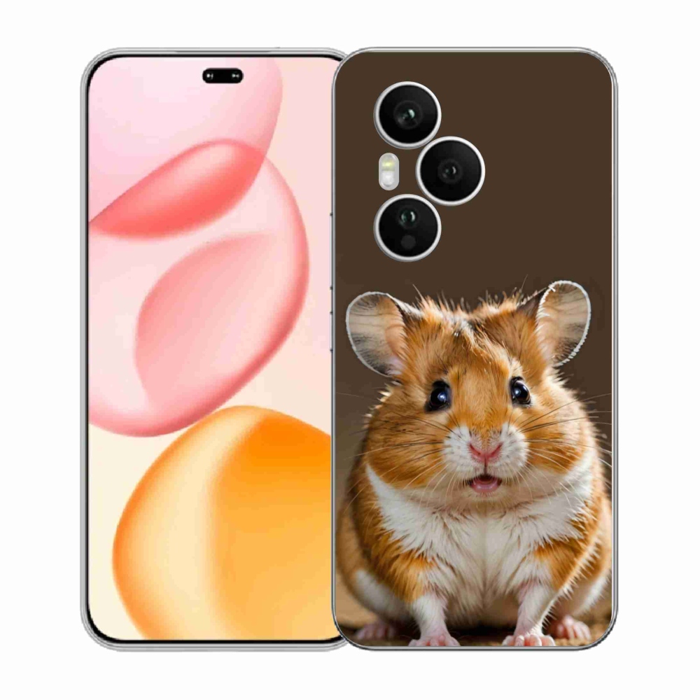 Zselés borítás mmCase a Honor 400 Pro-hoz - hörcsög