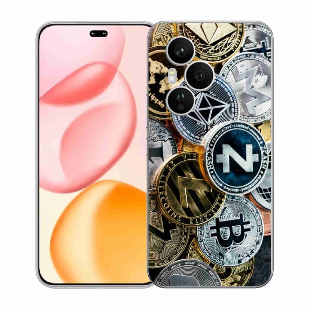 Gél borítás mmCase a Honor 400 Pro számára - kriptovaluták