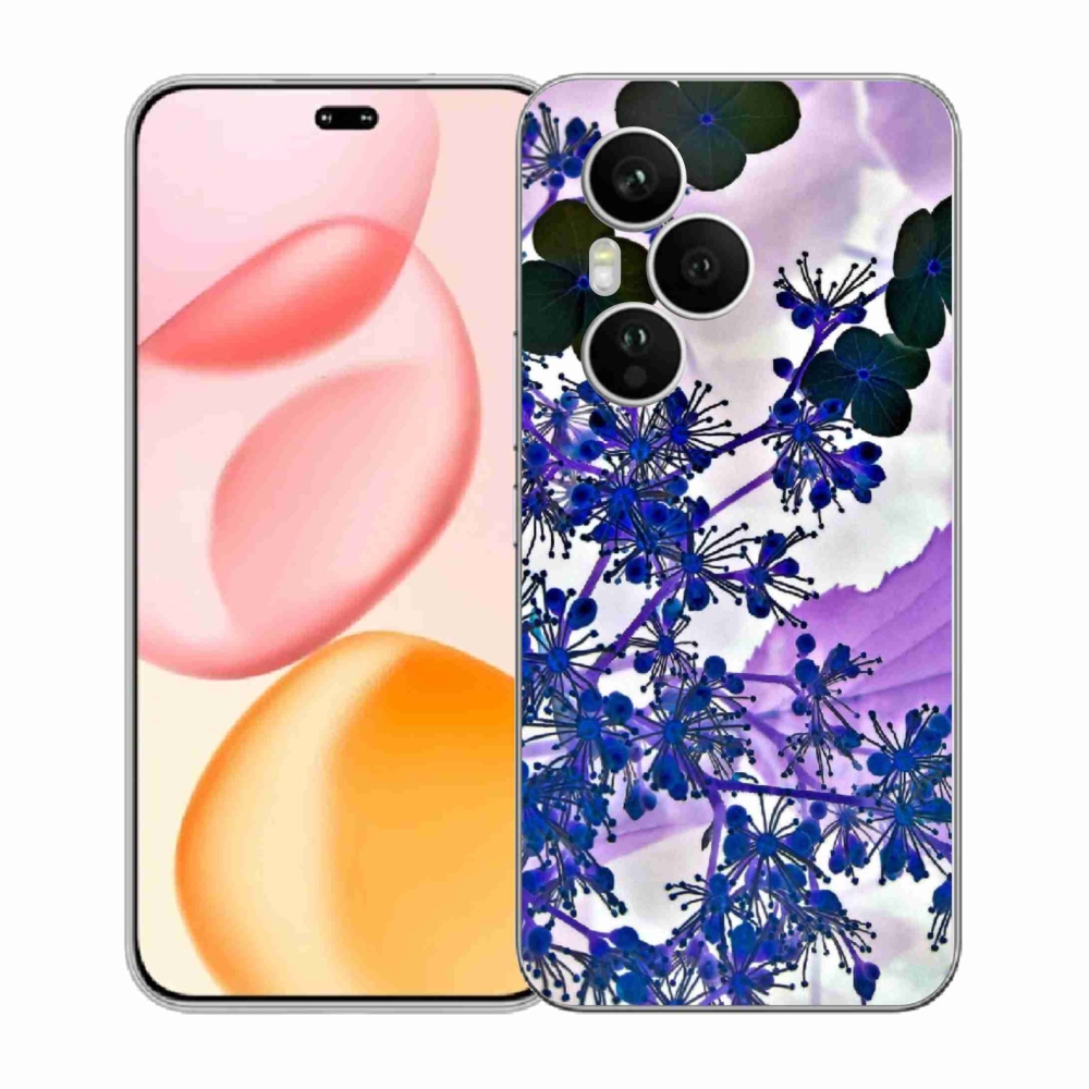 Zselés borítás mmCase a Honor 400 Pro-hoz - hortenzia virág