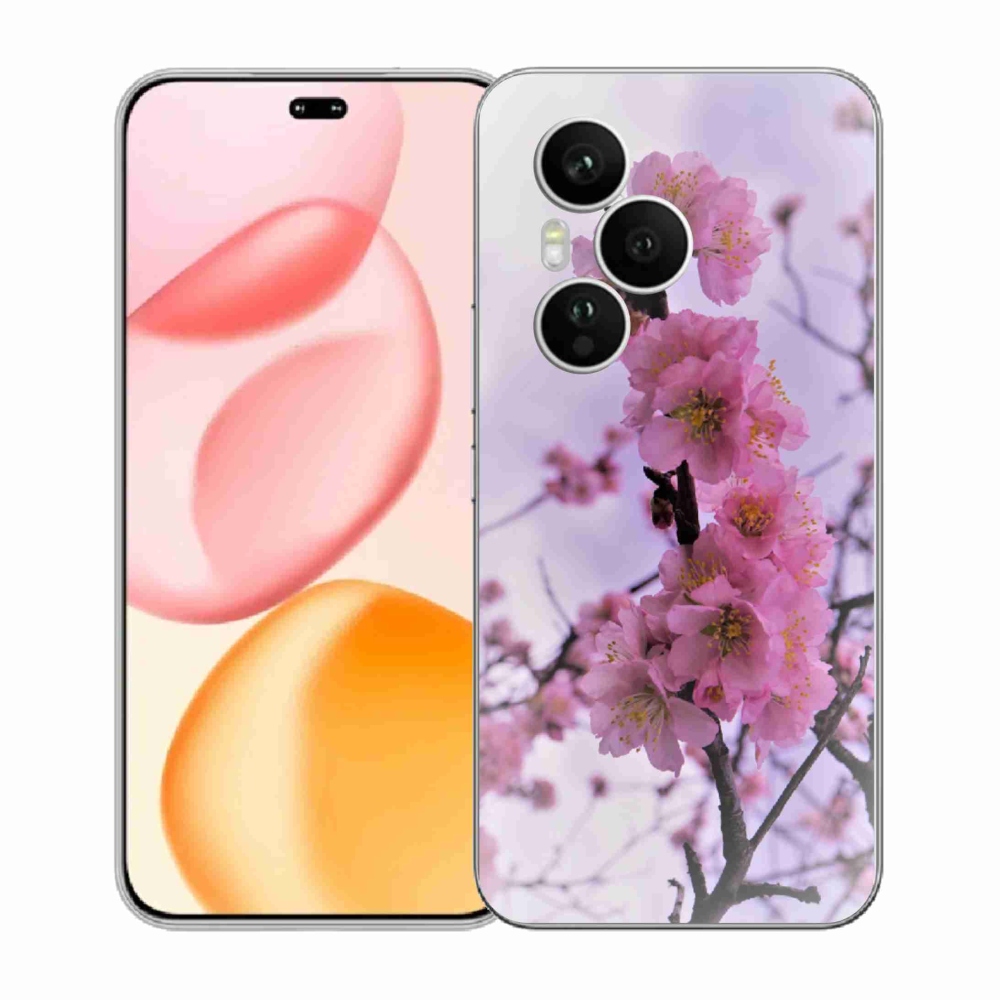 Zselés borítás mmCase a Honor 400 Pro számára - virágok 7