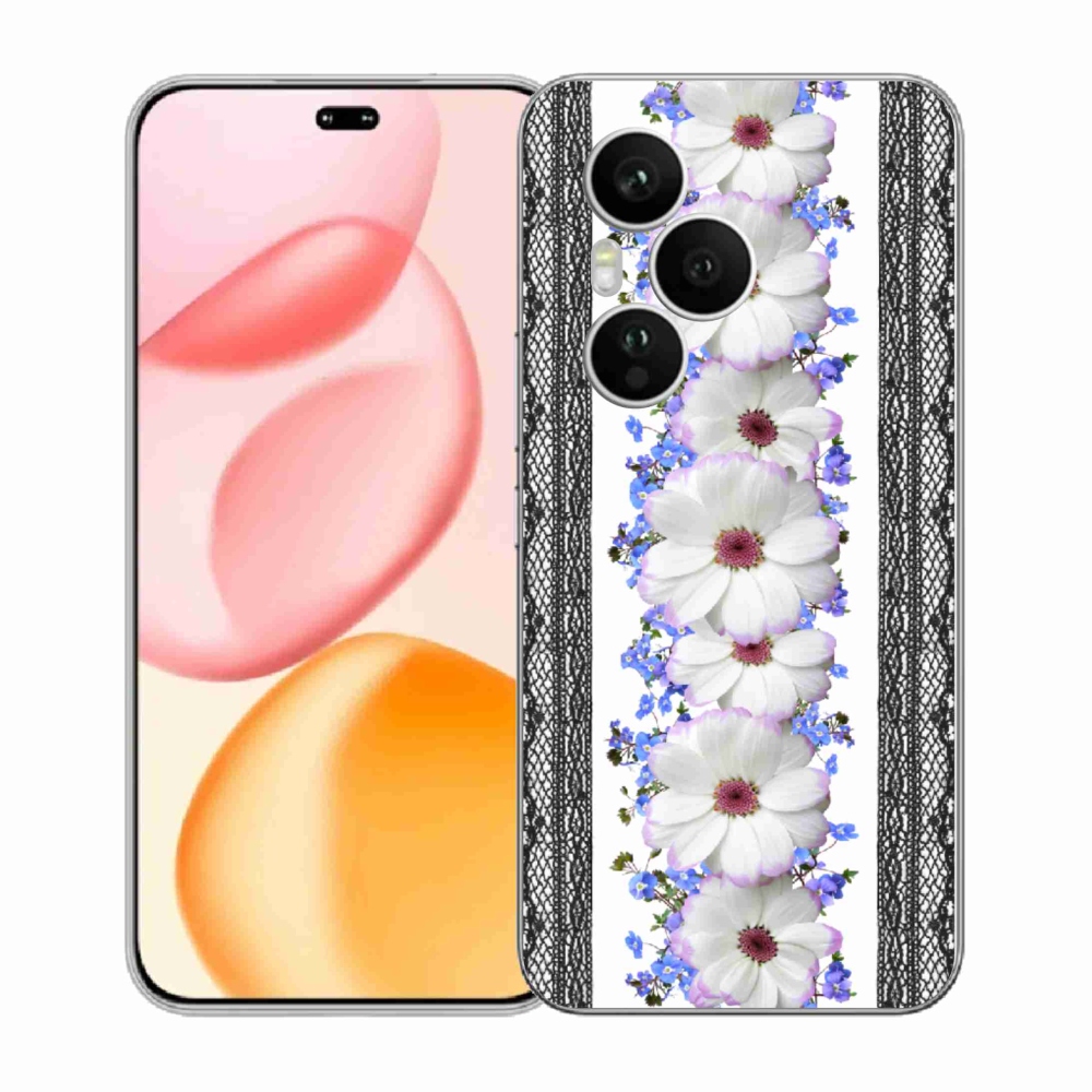 Zselés borítás mmCase a Honor 400 Pro számára - virágok 8