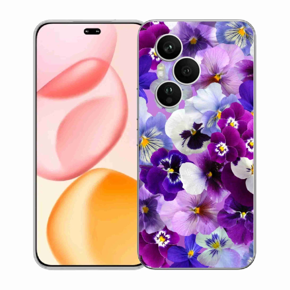 Zselés borítás mmCase a Honor 400 Pro számára - virág 9