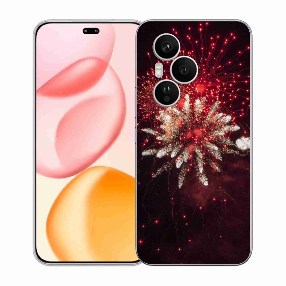 Zselés borítás mmCase a Honor 400 Pro-hoz - tűzijáték