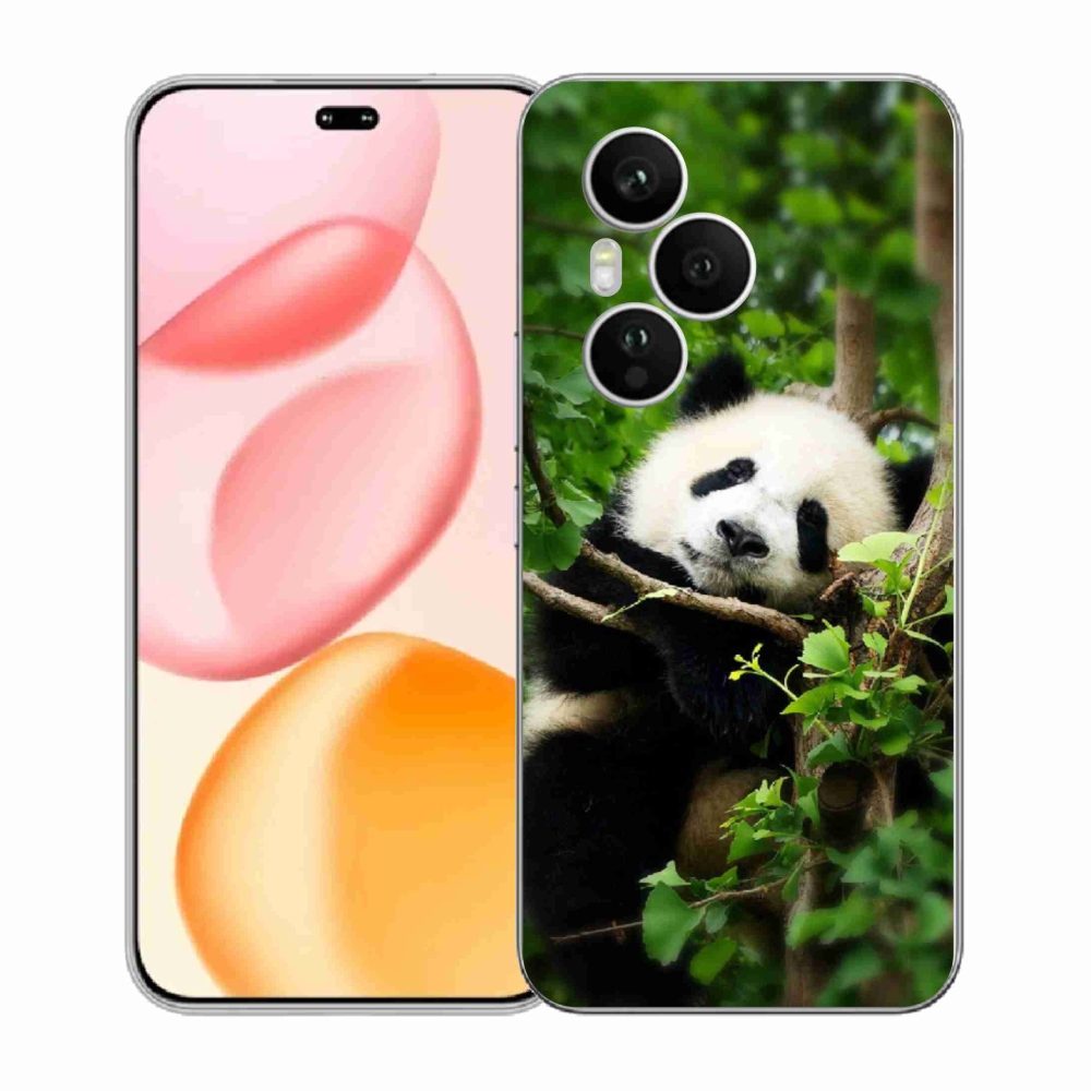 Zselés borítás mmCase a Honor 400 Pro-hoz - panda