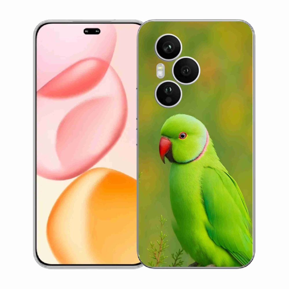 Zselés borítás mmCase a Honor 400 Pro-hoz - papagáj Alexander 2