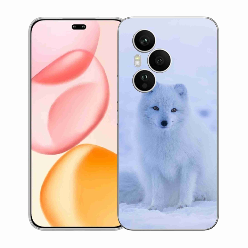 Zselés borítás mmCase a Honor 400 Pro-hoz - polár róka