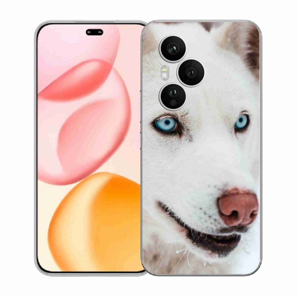 Zselés borítás mmCase a Honor 400 Pro-hoz - kutyaszemmel nézve