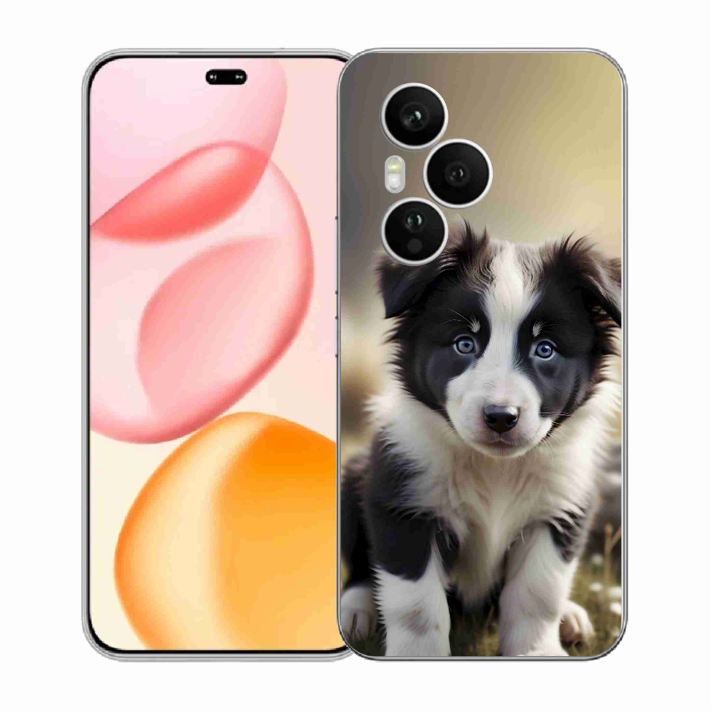 mmCase gél tok az Honor 400 Pro-hoz – aranyos border collie