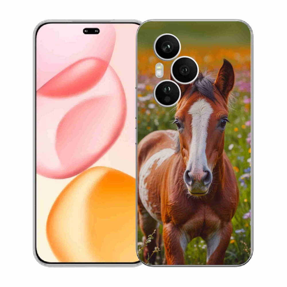 mmCase gél tok az Honor 400 Pro-hoz – aranyos csikó
