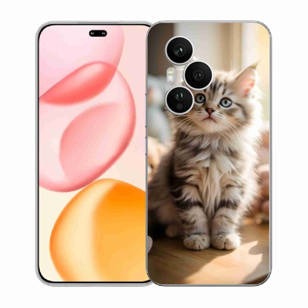 mmCase gél tok az Honor 400 Pro-hoz – aranyos cica 10