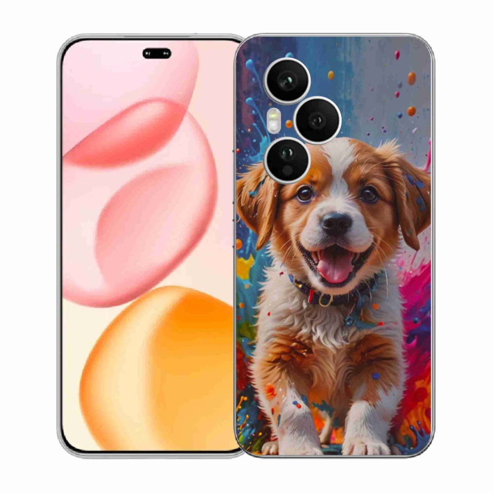 Gél borítás mmCase a Honor 400 Pro-hoz - aranyos kiskutya 3