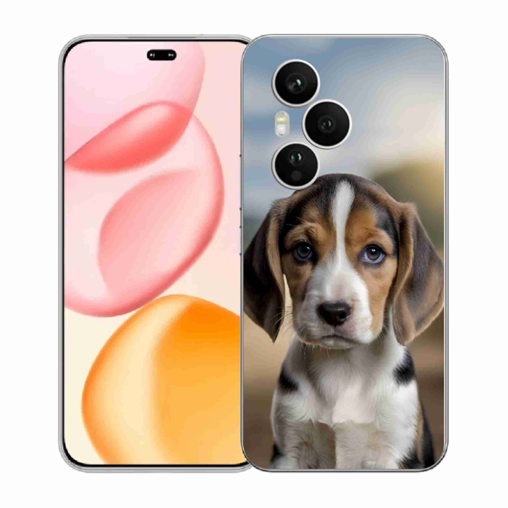 mmCase gél tok az Honor 400 Pro-hoz – aranyos beagle