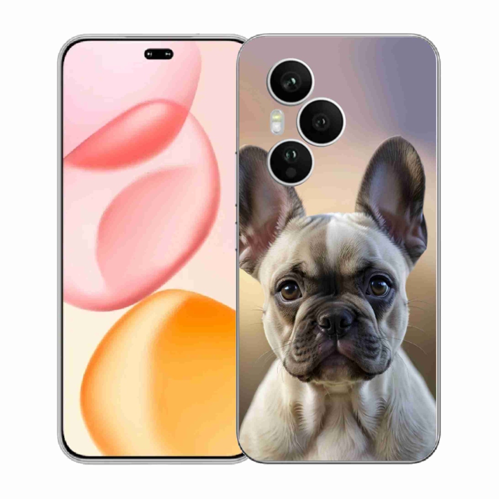 mmCase gél tok az Honor 400 Pro-hoz – aranyos francia buldog