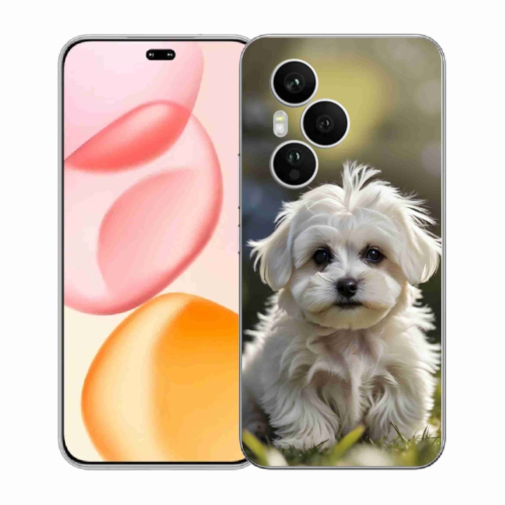 mmCase gél tok az Honor 400 Pro-hoz – aranyos máltai kutyus