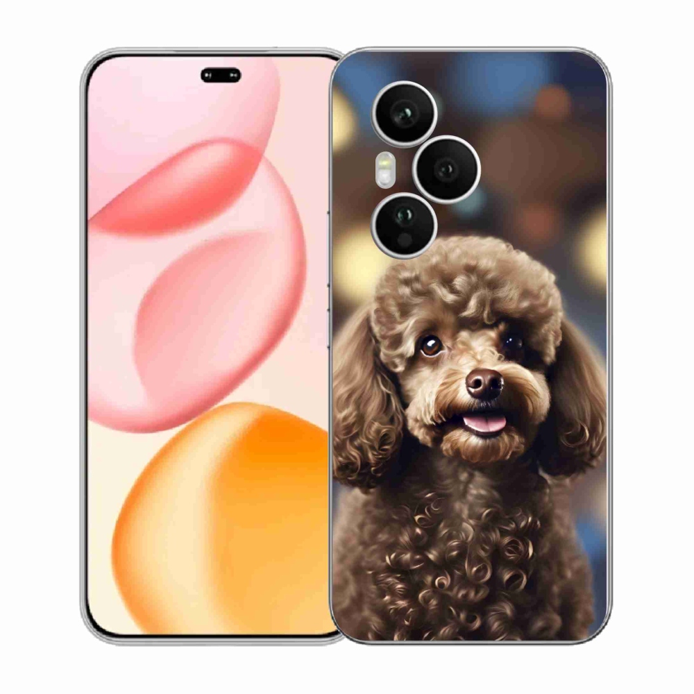 mmCase gél tok az Honor 400 Pro-hoz – aranyos pudli