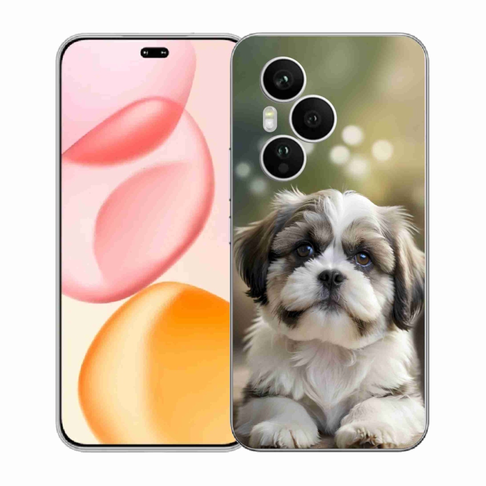 mmCase gél tok az Honor 400 Pro-hoz – aranyos shih-tzu