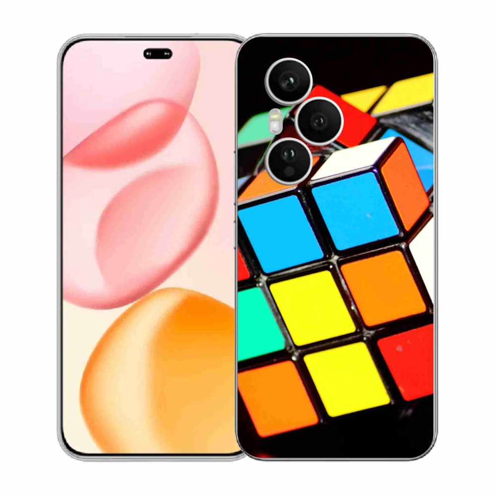 Zselés borítás mmCase a Honor 400 Pro-hoz - Rubik kocka