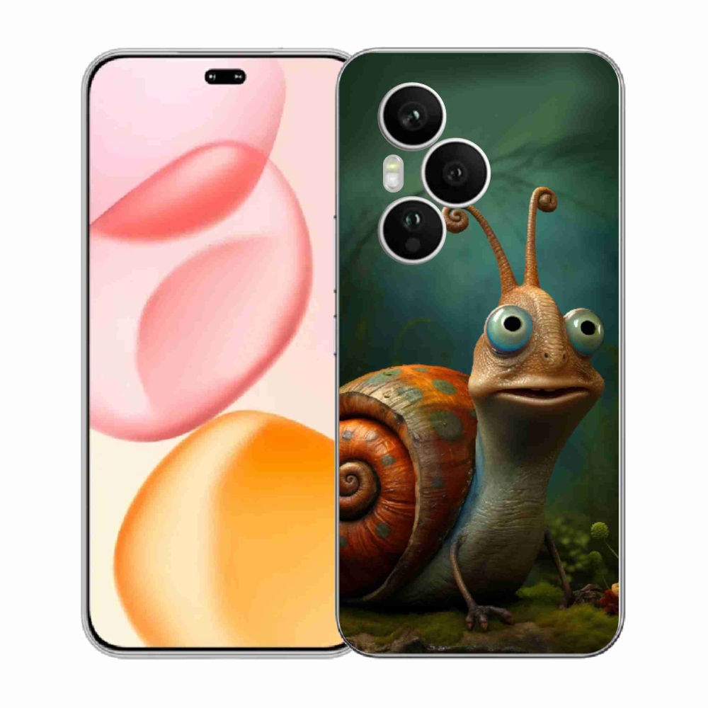 Zselés borítás mmCase a Honor 400 Pro-hoz - csiga