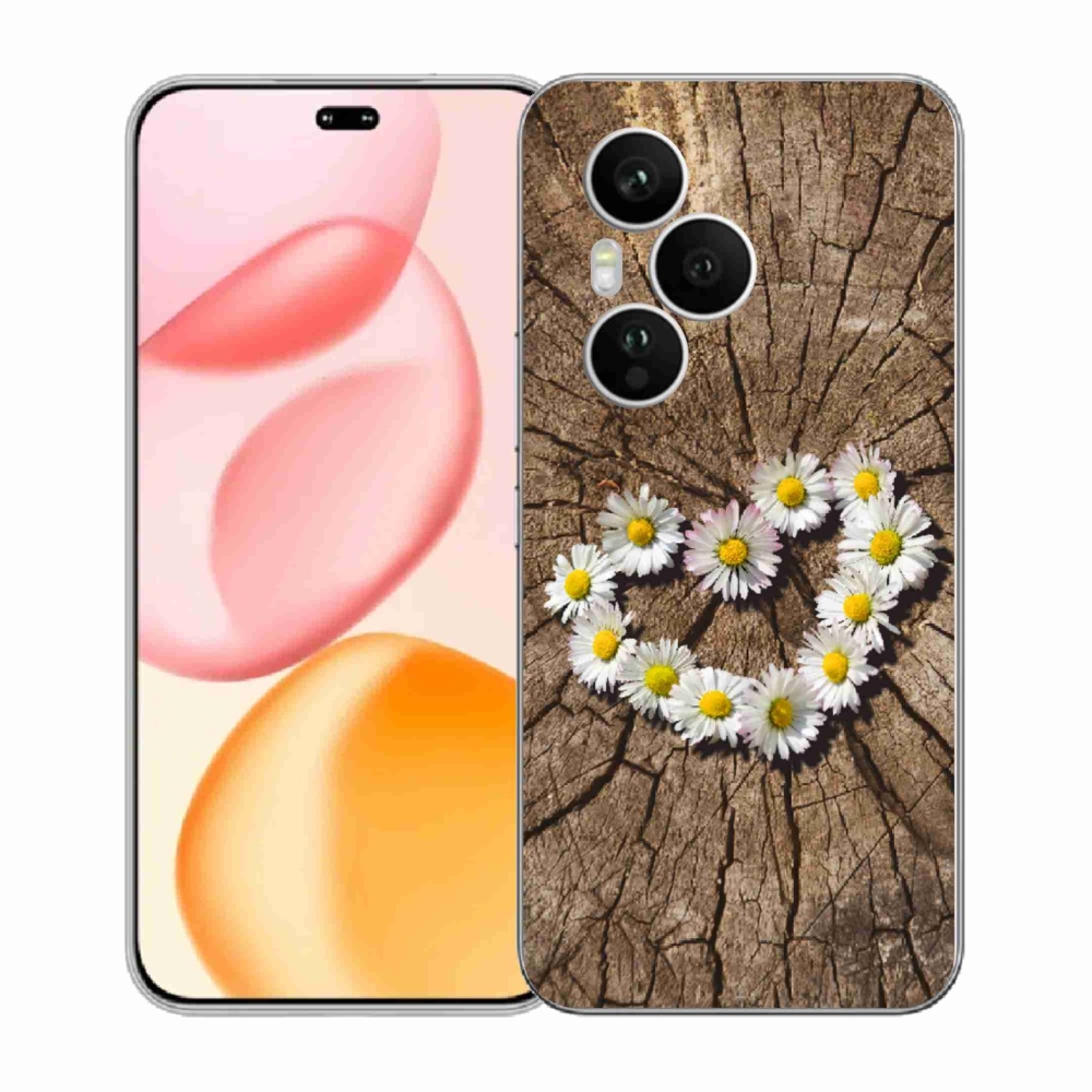 Gél borítás mmCase a Honor 400 Pro-hoz - Százszorszép szív