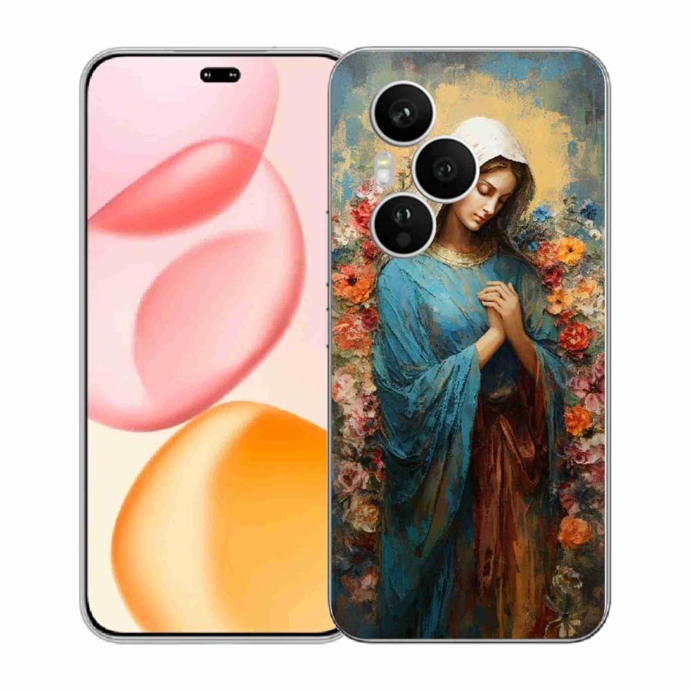 Zselés borítás mmCase a Honor 400 Pro-hoz - szent asszony