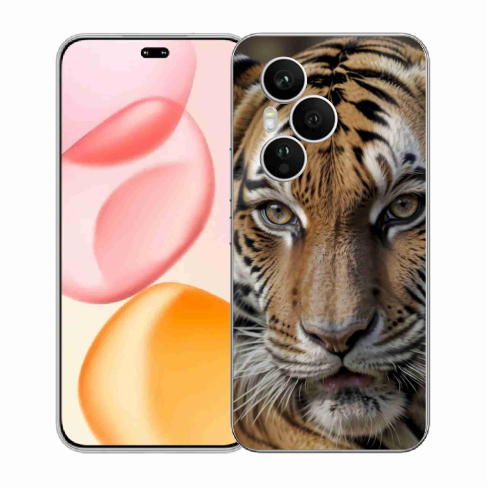 Zselés borítás mmCase a Honor 400 Pro-hoz - tigris nézet