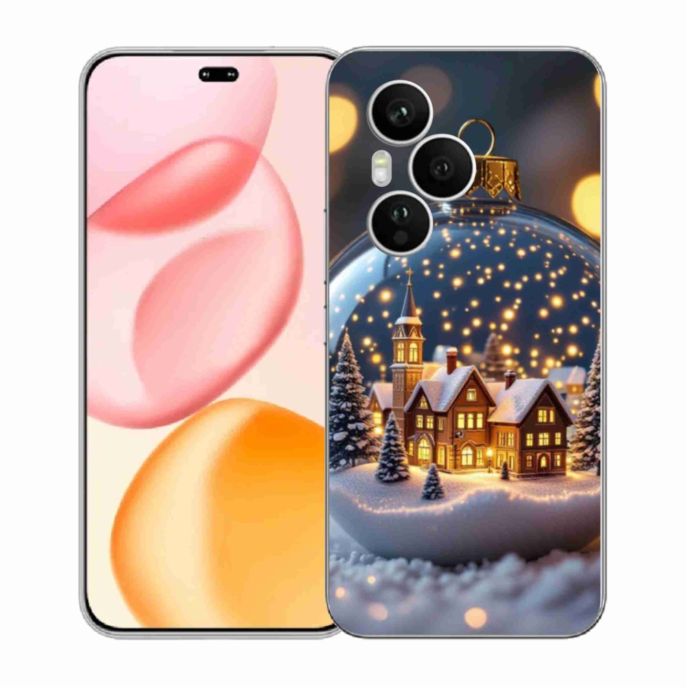 Gél borítás mmCase a Honor 400 Pro-hoz - Karácsonyi golyók 4