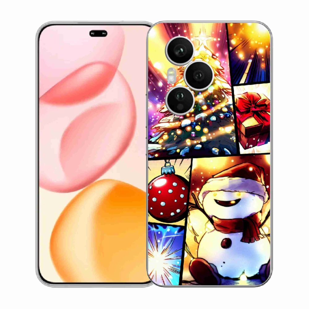 Gél borító mmCase a Honor 400 Pro-hoz - Karácsonyi motívumok 1