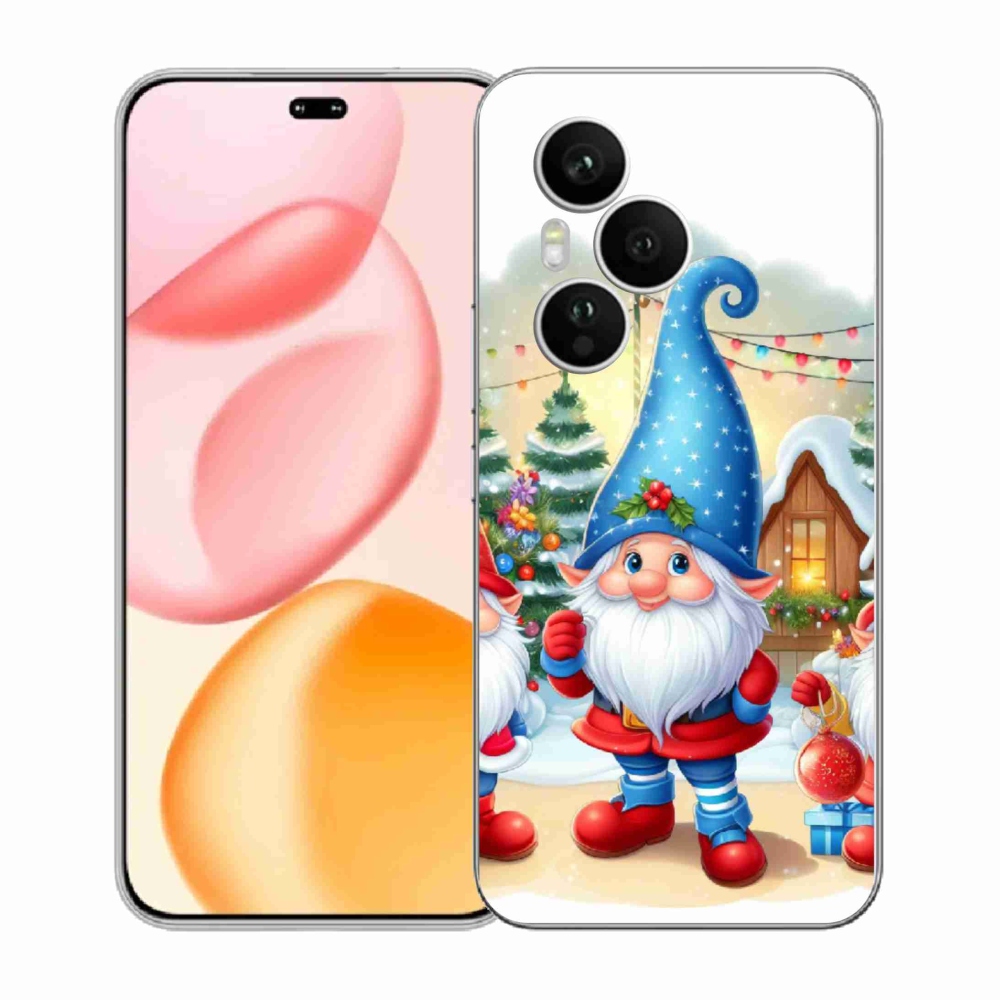 Gél borítás mmCase a Honor 400 Pro-hoz - Karácsonyi manók