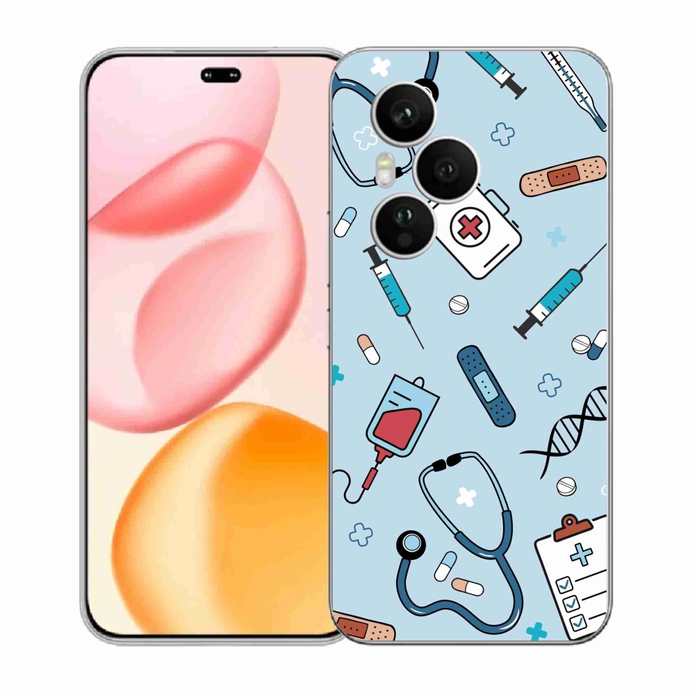 Zselés borítás mmCase a Honor 400 Pro-hoz - egészség 1