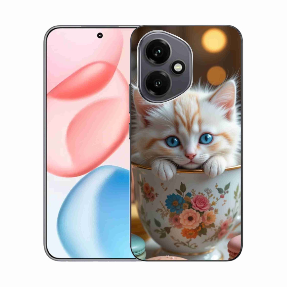 Zselés borítás mmCase a Honor 400-hoz - aranyos cica 6