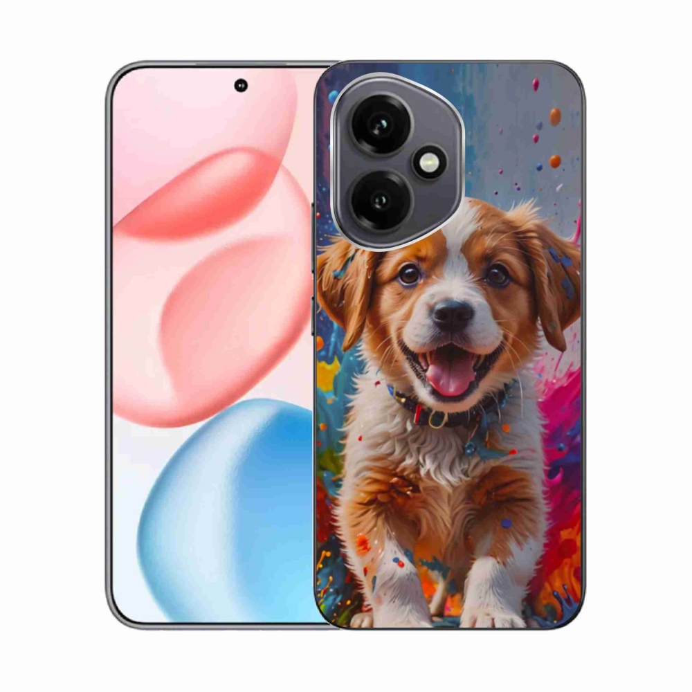 Zselés borítás mmCase a Honor 400-hoz - aranyos kiskutya 3